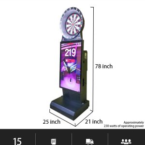 coin operated arcade machine electric dart machine