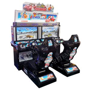 32 lcd driving gaming simulator car racing machine