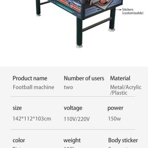 coin operated classic football arcade table machine