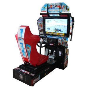 32 lcd driving gaming simulator car racing machine