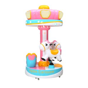 coin pusher kiddie small kiddie carousel for sale