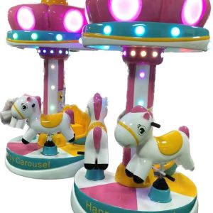 coin pusher kiddie small kiddie carousel for sale